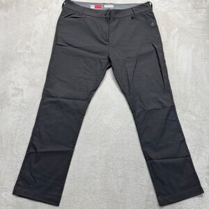 CRAGHOPPERS Pants Women's XL Insect Shield Kiwi Gray Outdoor Lightweight Travel